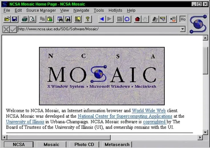 Браузер Mosaic
